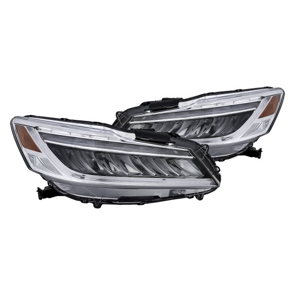 TYC® - Driver and Passenger Side Replacement Headlight Set, Honda Accord