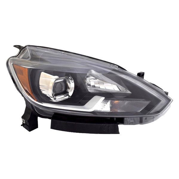 TYC® - Passenger Side Replacement Headlight, Nissan Sentra