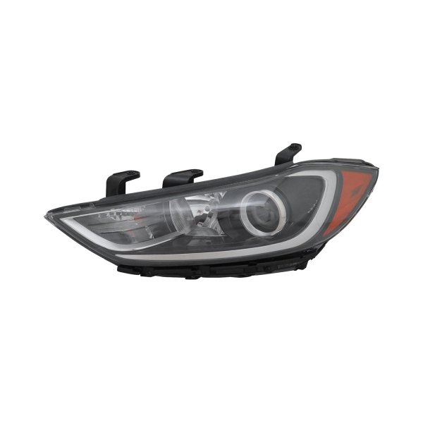 TYC® - Driver Side Replacement Headlight, Hyundai Elantra