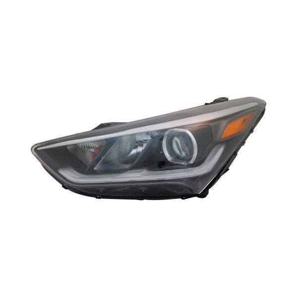 TYC® - Driver Side Replacement Headlight, Hyundai Santa Fe