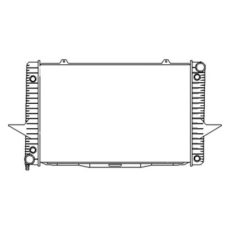 TYC® - Engine Coolant Radiator