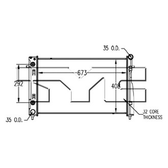 TYC® - Engine Coolant Radiator