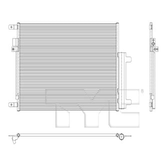 TYC® - A/C Condenser