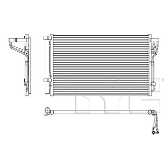 TYC® - A/C Condenser