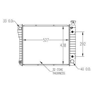 TYC® - Engine Coolant Radiator