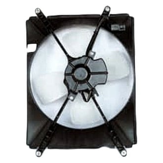 TYC® - Right A/C Condenser Fan Assembly