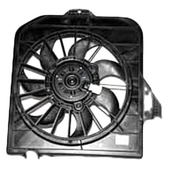 TYC® - Right A/C Condenser Fan Assembly