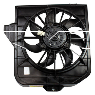 TYC® - Right A/C Condenser Fan Assembly