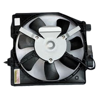 TYC® - Right A/C Condenser Fan Assembly