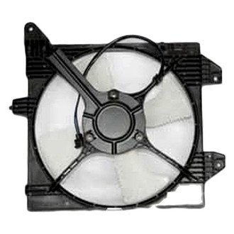 TYC® - Right A/C Condenser Fan Assembly