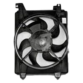 TYC® - Right A/C Condenser Fan Assembly