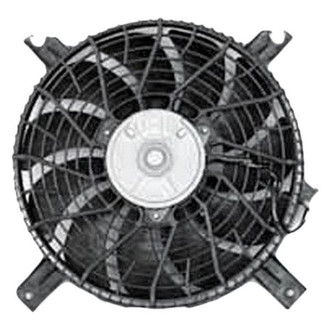 TYC® - Right A/C Condenser Fan Assembly