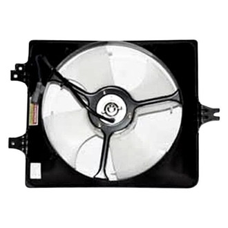 TYC® - Right A/C Condenser Fan Assembly