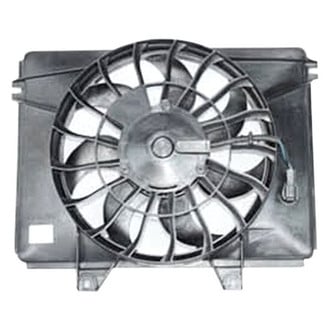 TYC® - Right A/C Condenser Fan Assembly