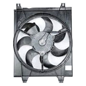 TYC® - Right A/C Condenser Fan Assembly