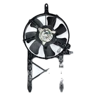 TYC® - Right A/C Condenser Fan Assembly