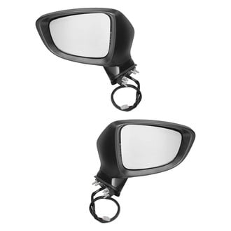 TYC® - Power Heated Manual-Foldaway Side View Mirror