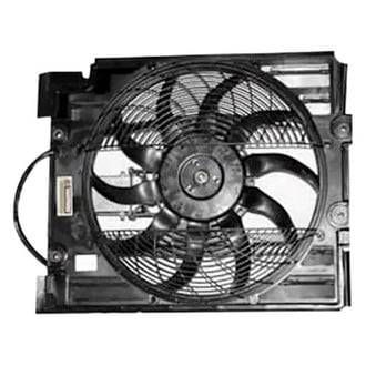TYC® - Right A/C Condenser Fan Assembly
