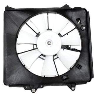 TYC® - Right A/C Condenser Fan Assembly