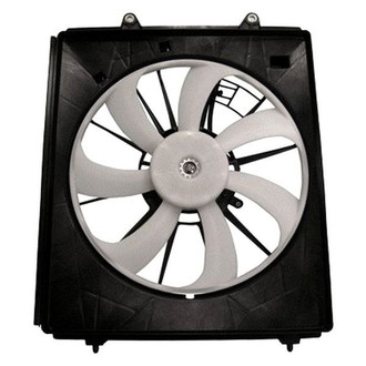 TYC® - Right A/C Condenser Fan Assembly