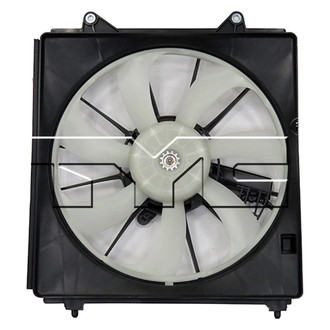 TYC® - Right A/C Condenser Fan Assembly