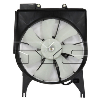 TYC® - Right A/C Condenser Fan Assembly