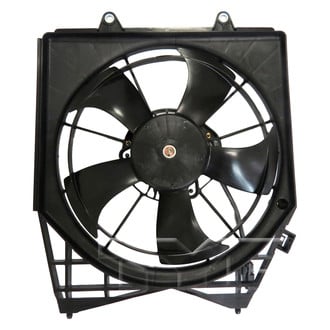 TYC® - Right A/C Condenser Fan Assembly