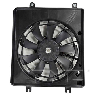 TYC® - Right A/C Condenser Fan Assembly