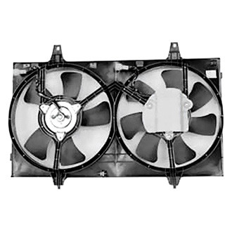 TYC® - Dual Radiator and Condenser Fan Assembly
