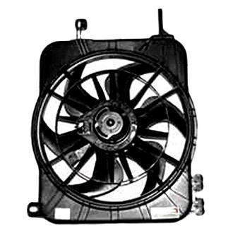 TYC® - Dual Radiator and Condenser Fan Assembly