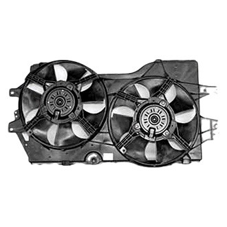 TYC® - Dual Radiator and Condenser Fan Assembly