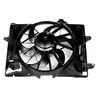 TYC® - Dual Radiator and Condenser Fan Assembly