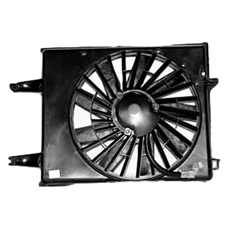 TYC® - Dual Radiator and Condenser Fan Assembly