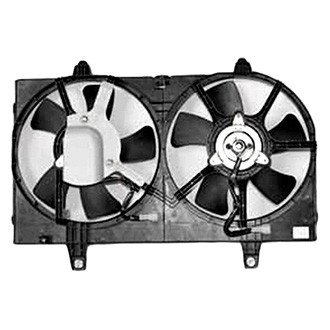 TYC® - Dual Radiator and Condenser Fan Assembly