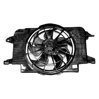 TYC® - Dual Radiator and Condenser Fan Assembly