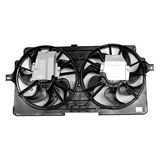 TYC® - Dual Radiator and Condenser Fan Assembly