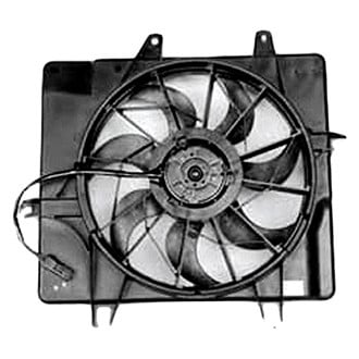 TYC® - Dual Radiator and Condenser Fan Assembly