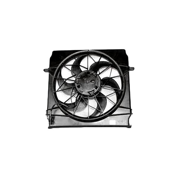 TYC® - Dual Radiator and Condenser Fan Assembly