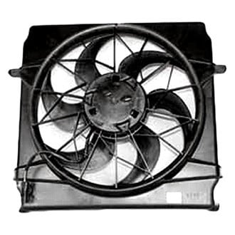 TYC® - Dual Radiator and Condenser Fan Assembly