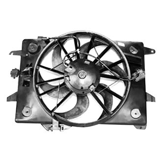 TYC® - Dual Radiator and Condenser Fan Assembly