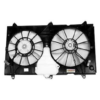 TYC® - Dual Radiator and Condenser Fan Assembly