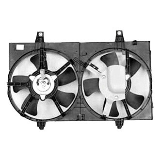 TYC® - Dual Radiator and Condenser Fan Assembly