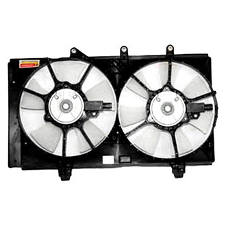 TYC® - Dual Radiator and Condenser Fan Assembly