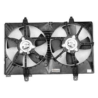 TYC® - Dual Radiator and Condenser Fan Assembly