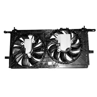 TYC® - Dual Radiator and Condenser Fan