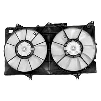 TYC® - Dual Radiator and Condenser Fan Assembly