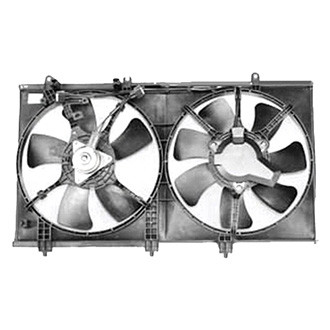 TYC® - Dual Radiator and Condenser Fan Assembly