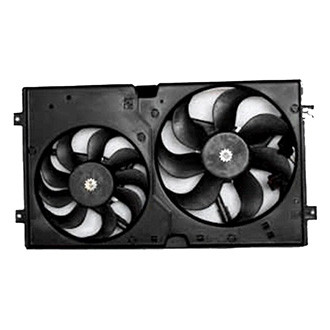TYC® - Dual Radiator and Condenser Fan Assembly