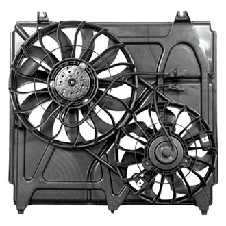 TYC® - Dual Radiator and Condenser Fan Assembly