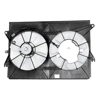 TYC® - Dual Radiator and Condenser Fan Assembly